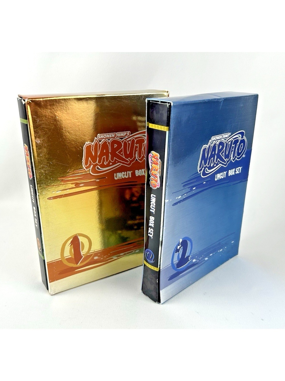 Naruto Uncut Box Set DVD #1 & 2